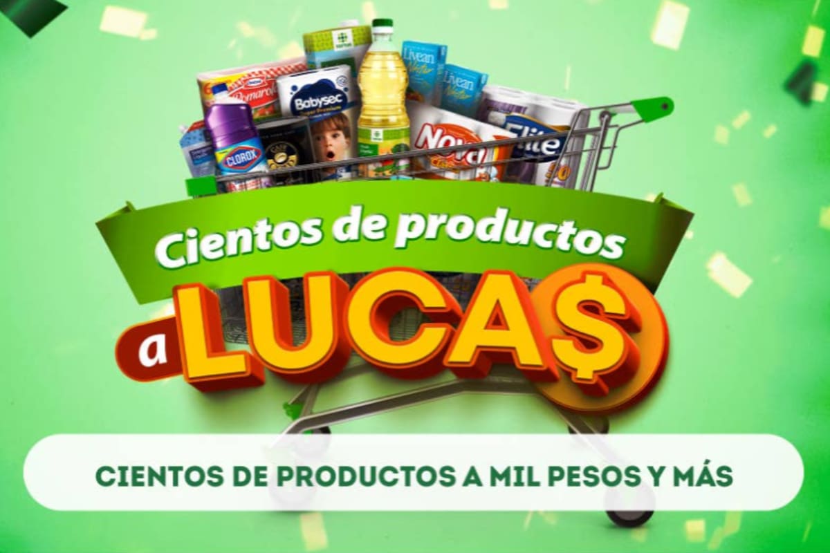 Revisa los "Productos a lucas" en supermercados Tottus. Créditos: Tottus.