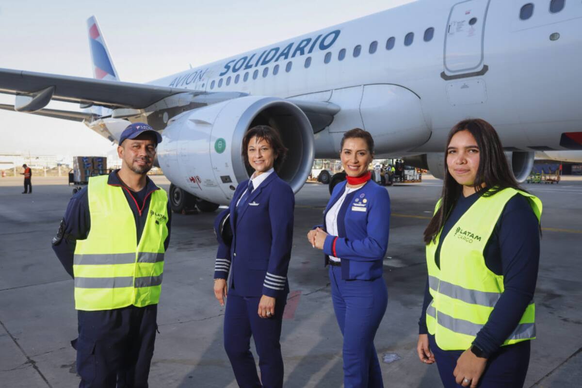 Latam busca diferentes profesionales en la capital de Chile.
