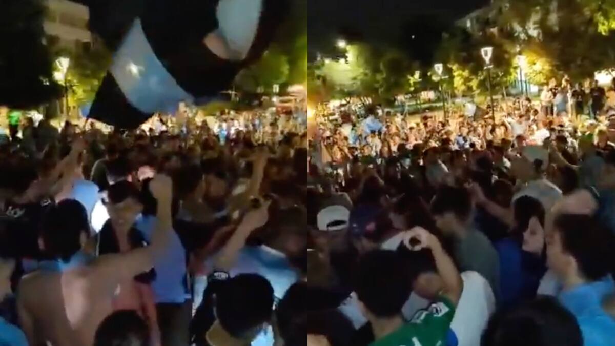 VIDEO | ¡No cabe nadie más! Hinchas de O’Higgins repletaron plaza en Rancagua para festejar el paso en Copa Libertadores