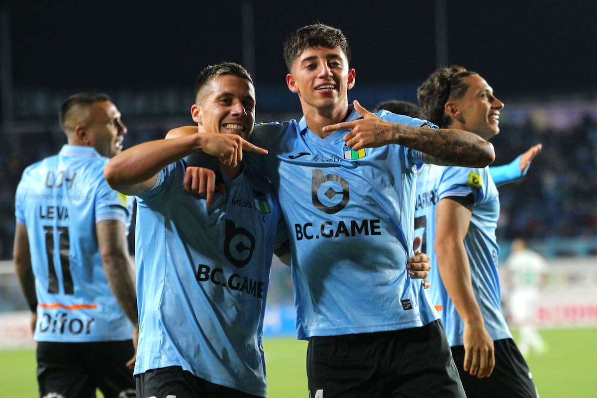 Los rancagüinos vencieron a Audax en Copa de la Liga. Foto: Agencia Aton.