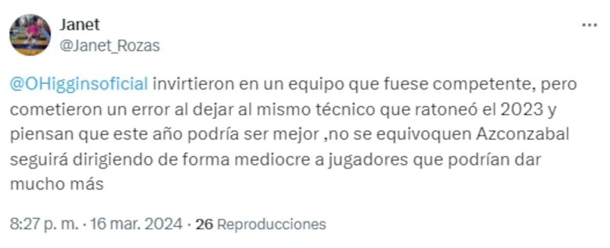 Hinchas creen que tienen buen equipo, pero un mal DT