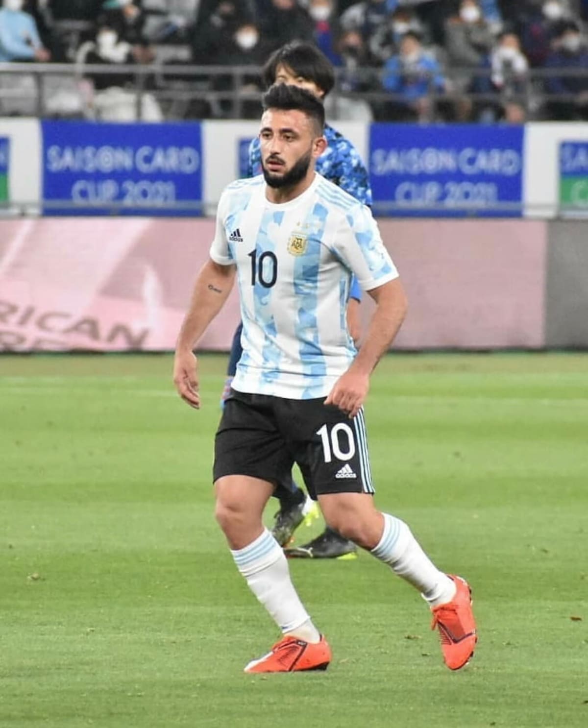 Matías Vargas, en la Selección Argentina.