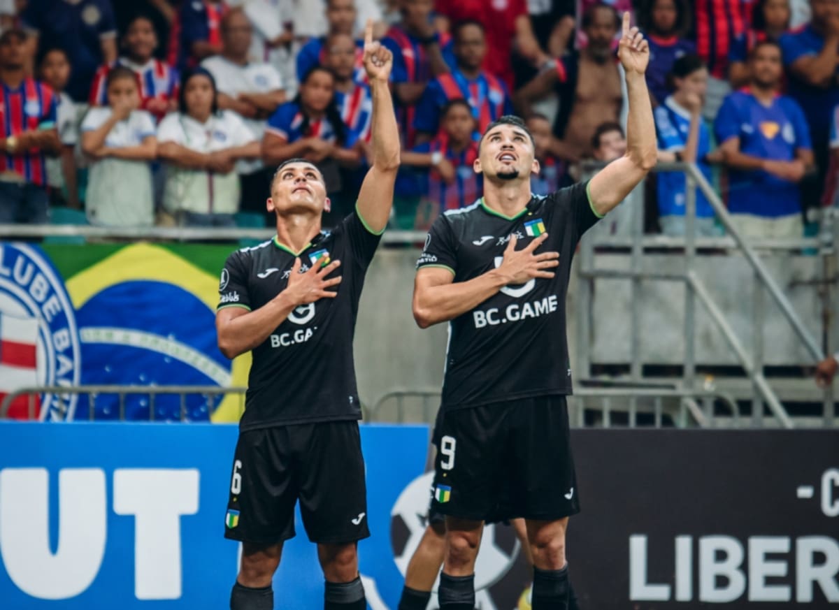 Los celestes en Brasil.