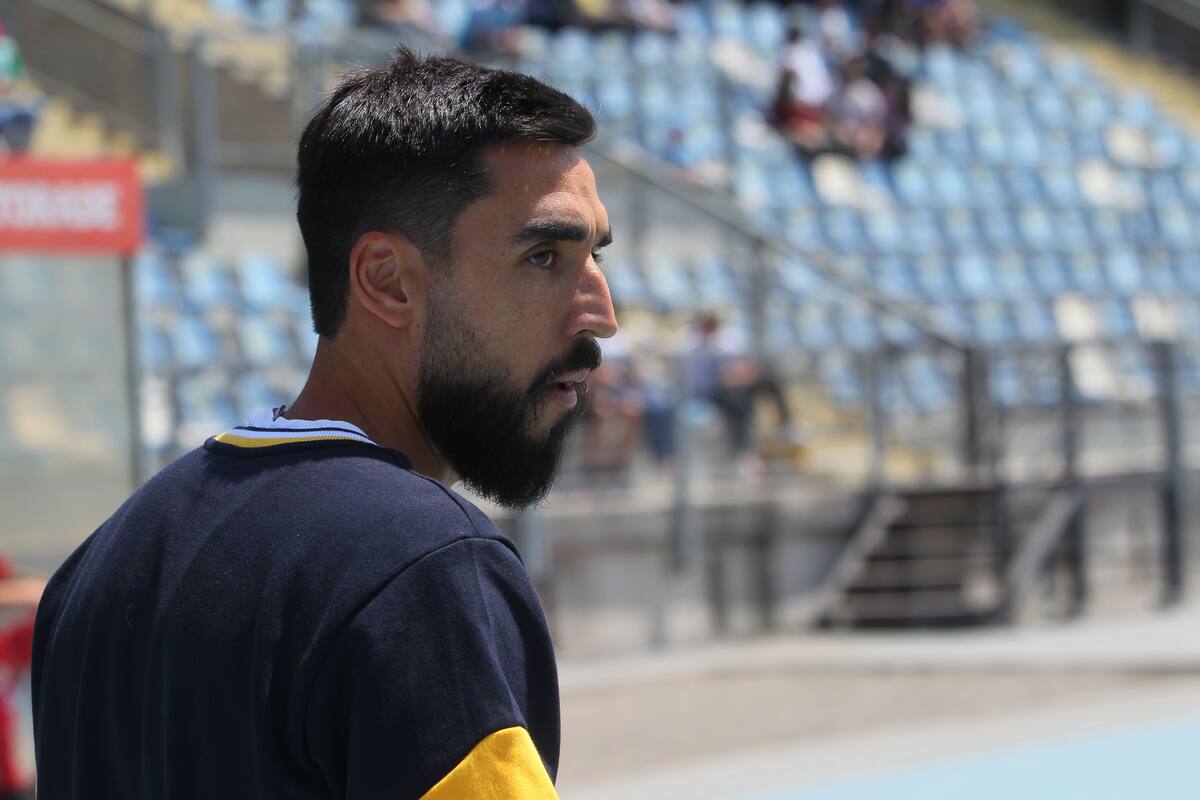 Francisco Meneghini en Rancagua.