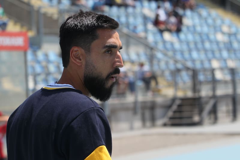 Francisco Meneghini en Rancagua.