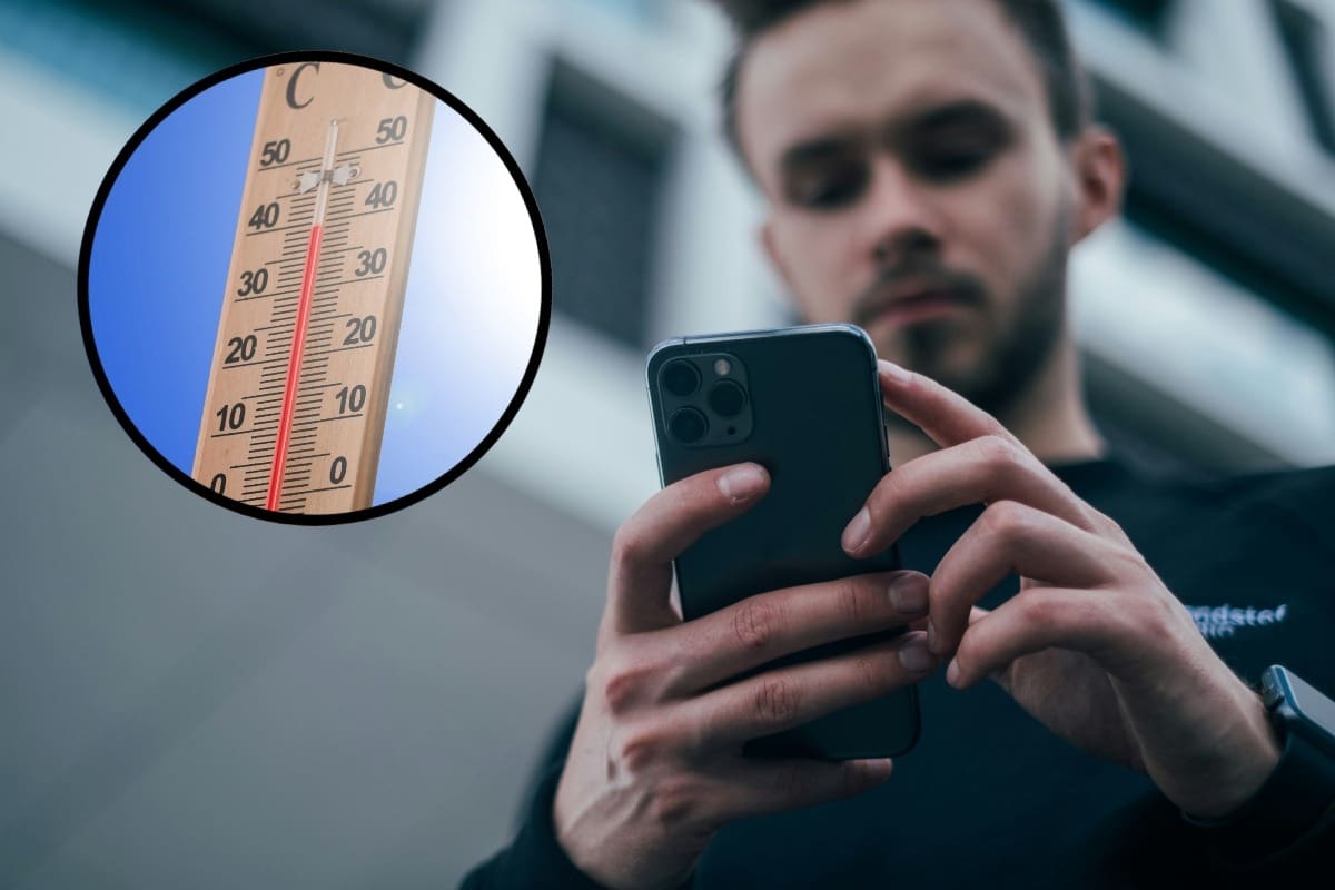 Cómo afecta el calor a los teléfonos y computadores.