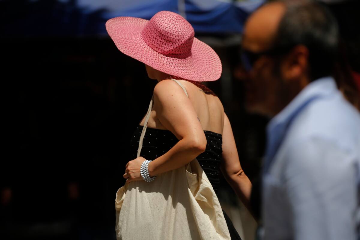 La DMC emitió un aviso por las altas temperaturas