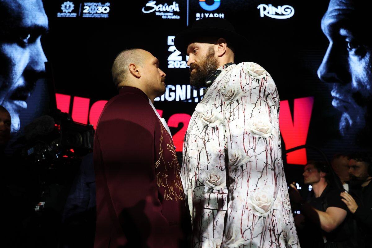 Y la diferencia de tamaño con Tyson Fury