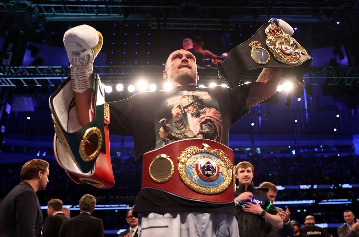 Usyk, la súperestrella del boxeo mundial ignorada por Occidente