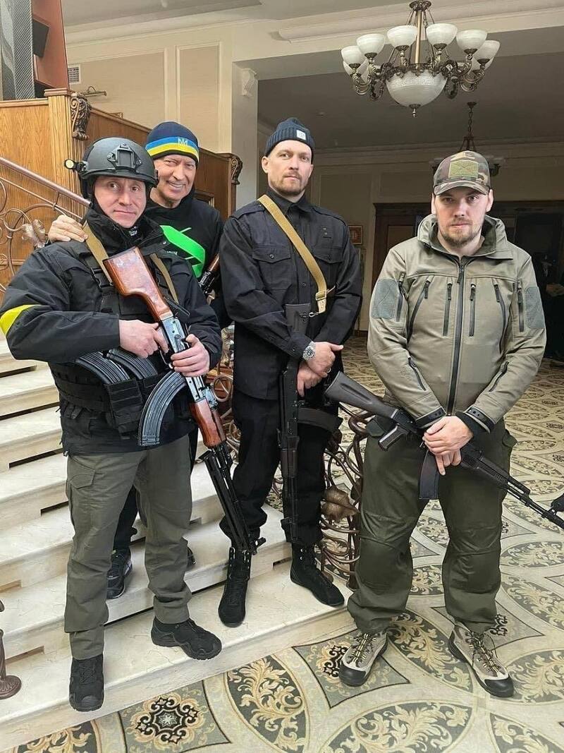 Se unió a la defensa de Ucrania tras la invasión rusa.