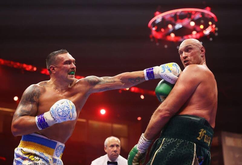 Usyk le quitó el invicto a Fury en mayo por decisión unánime.