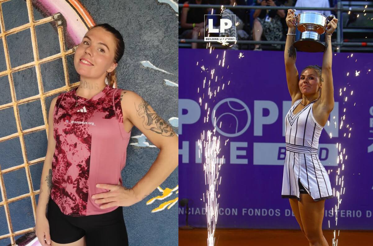 Fue campeona en Chile sin perder un set y su padre pelea en la guerra de Ucrania: “El título es para él, es su sueño”