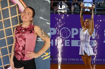 Fue campeona en Chile sin perder un set y su padre pelea en la guerra de Ucrania: “El título es para él, es su sueño”