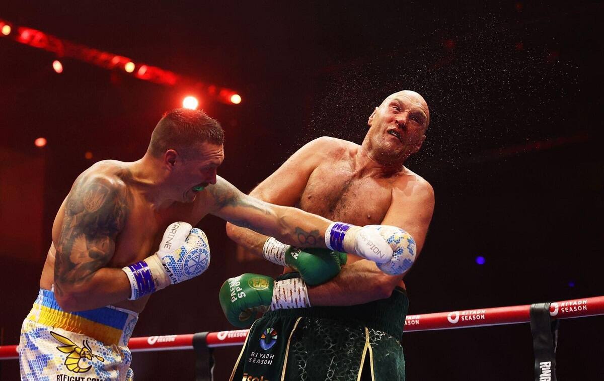 Usyk derrotó dos veces a Tyson Fury.