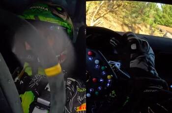 VIDEO | Así se ve desde adentro la carrera del sueco Oliver Solberg en el Rally de Chile Biobío 2024