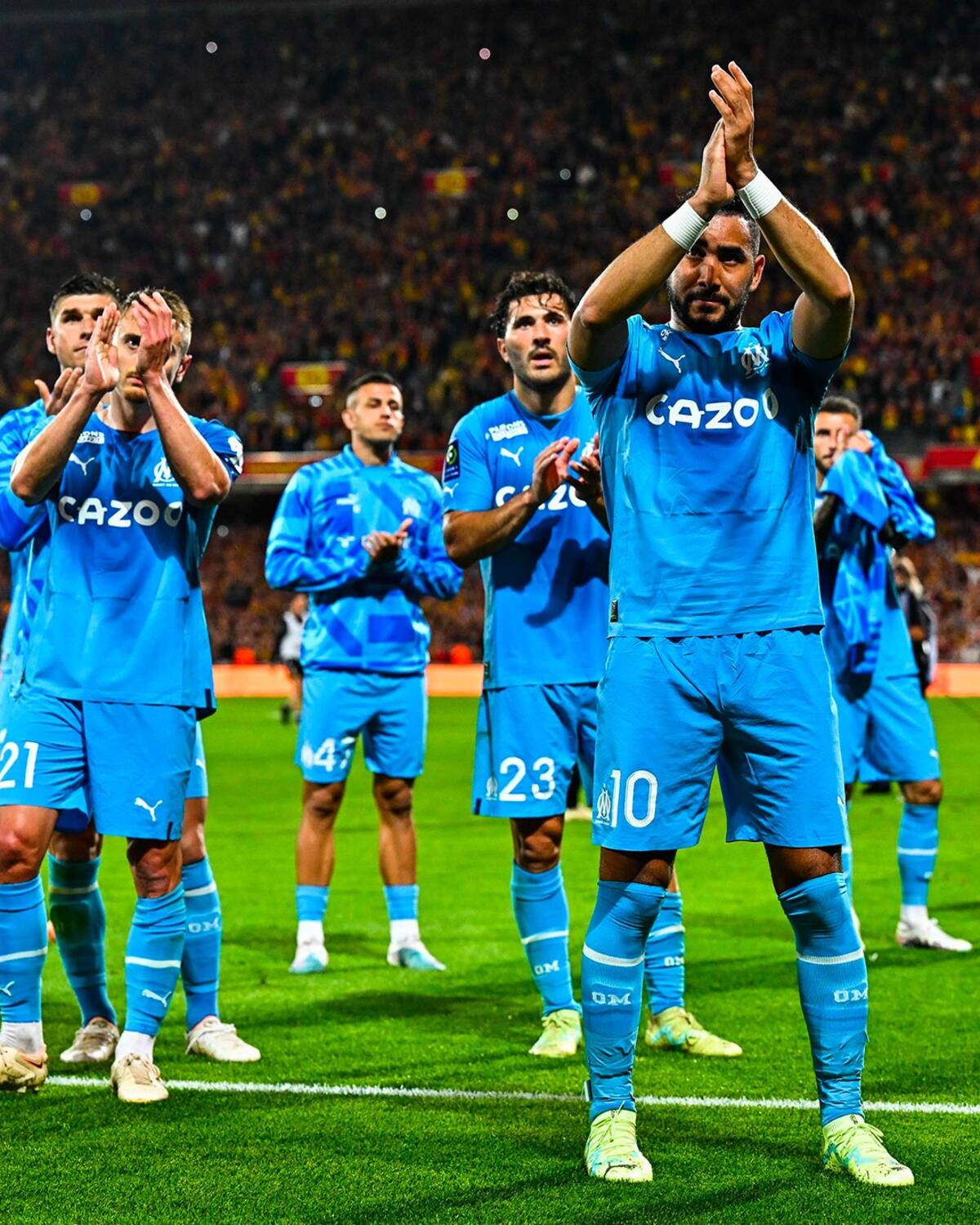 Olympique de Marsella de Alexis Sánchez. Foto: Twitter oficial de "OM".