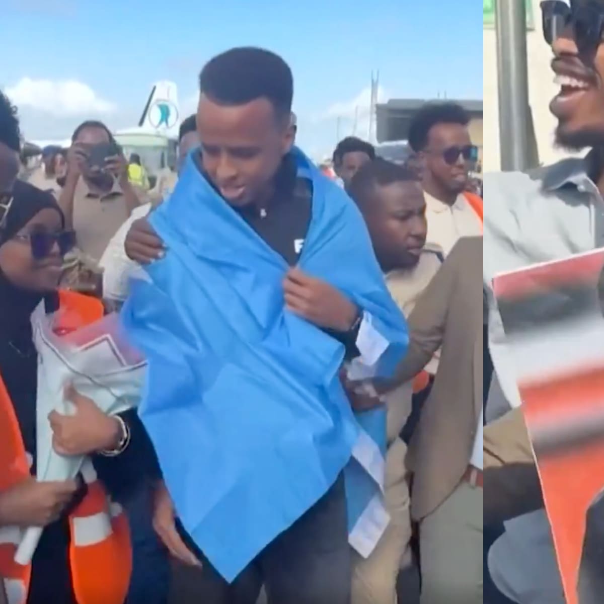 VIDEO | ¡Como un héroe! Así fue recibido Omar Abdulkadir Artan en Somalia tras el veto de Estados Unidos