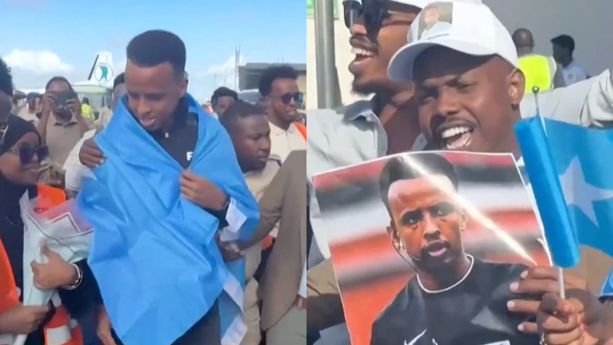 VIDEO | ¡Como un héroe! Así fue recibido Omar Abdulkadir Artan en Somalia tras el veto de Estados Unidos