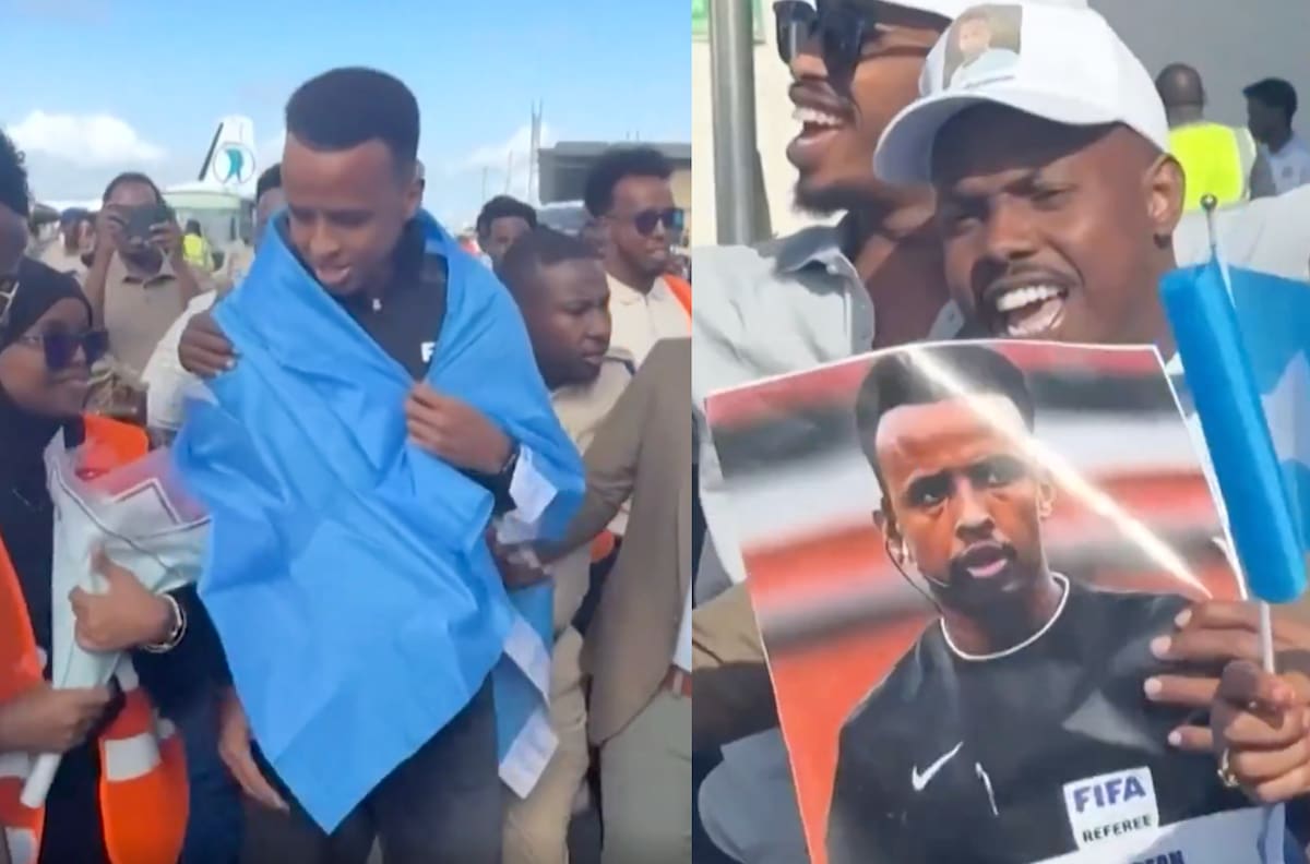 VIDEO | ¡Como un héroe! Así fue recibido Omar Abdulkadir Artan en Somalia tras el veto de Estados Unidos