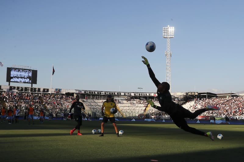 El portero volvió a brillar en O'Higgins. Foto: Agencia Aton.