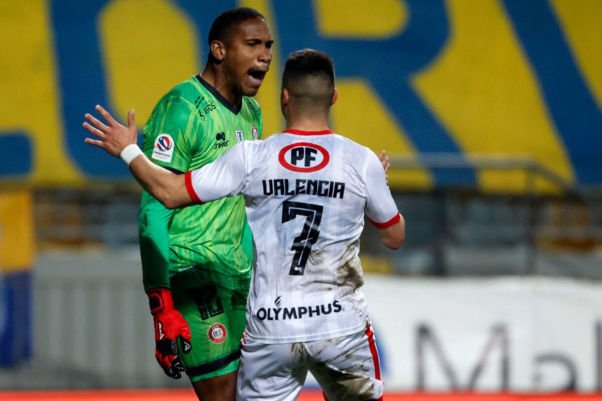 Omar Carabalí, hoy portero de Unión La Calera. Foto: Agencia Aton.