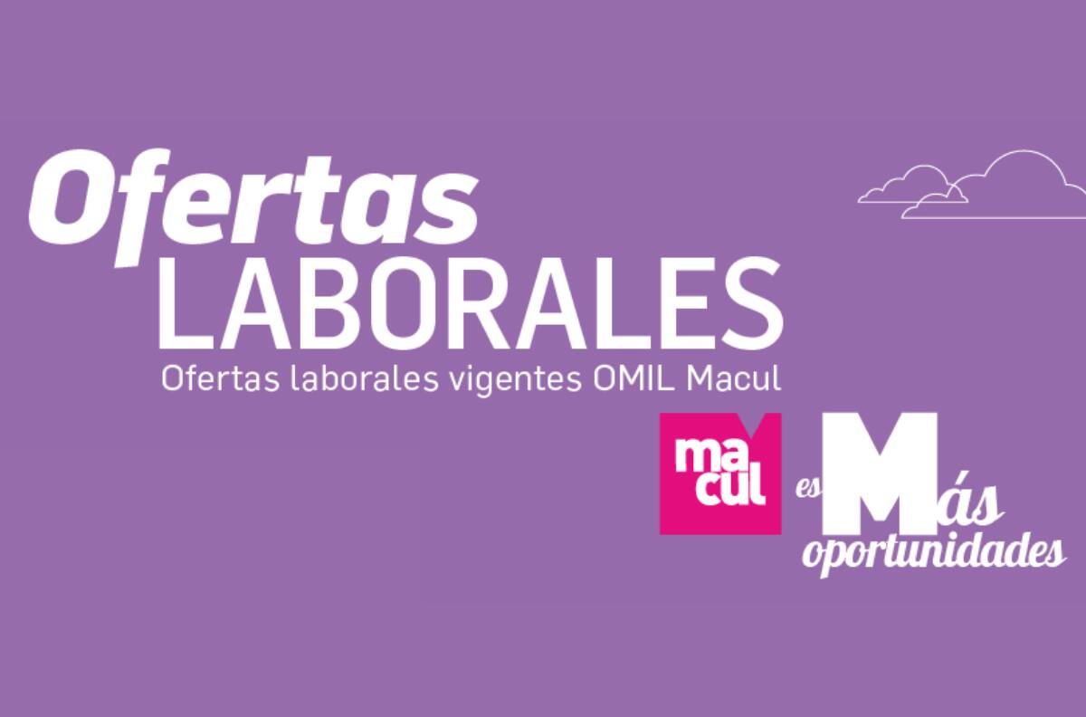 OMIL de Macul publica 25 ofertas de trabajo en la RM: Así puedes postular