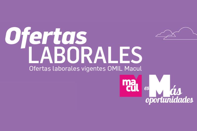 Dieron a conocer 25 ofertas laborales para postular.