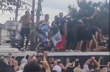 Once Caldas protagoniza insólito episodio en Sudamericana y recuerda la final del “cotillón” entre la U y la UC