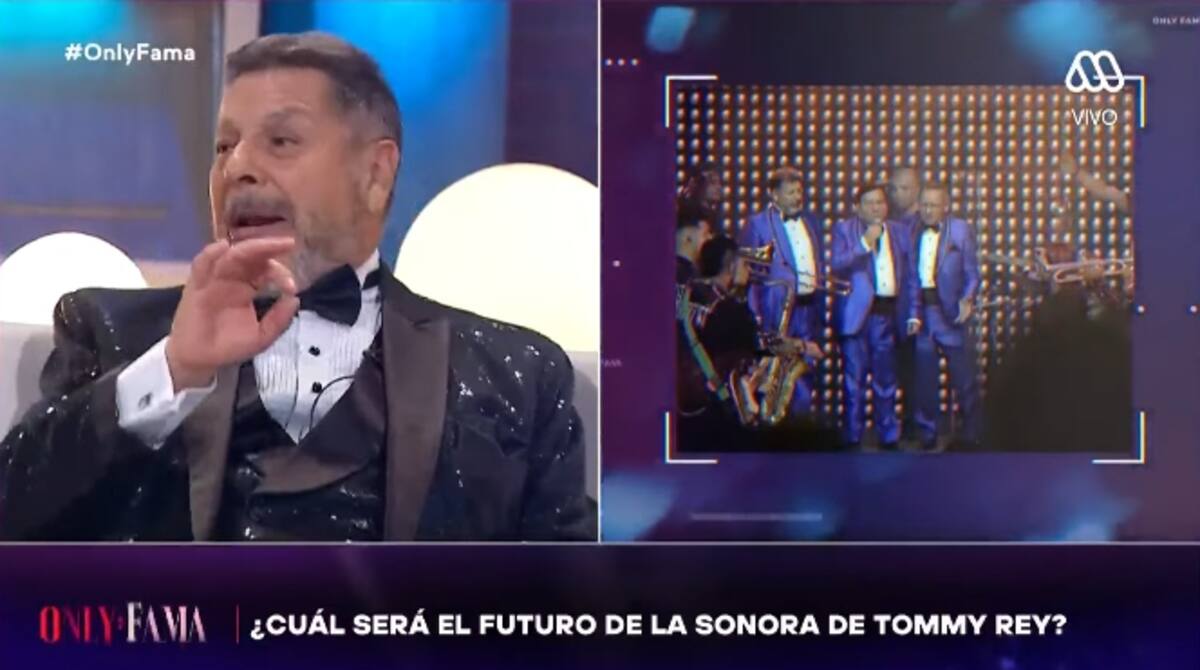 El programa cerró con un espacio de recuerdo para el artista. Créditos: Only Fama.