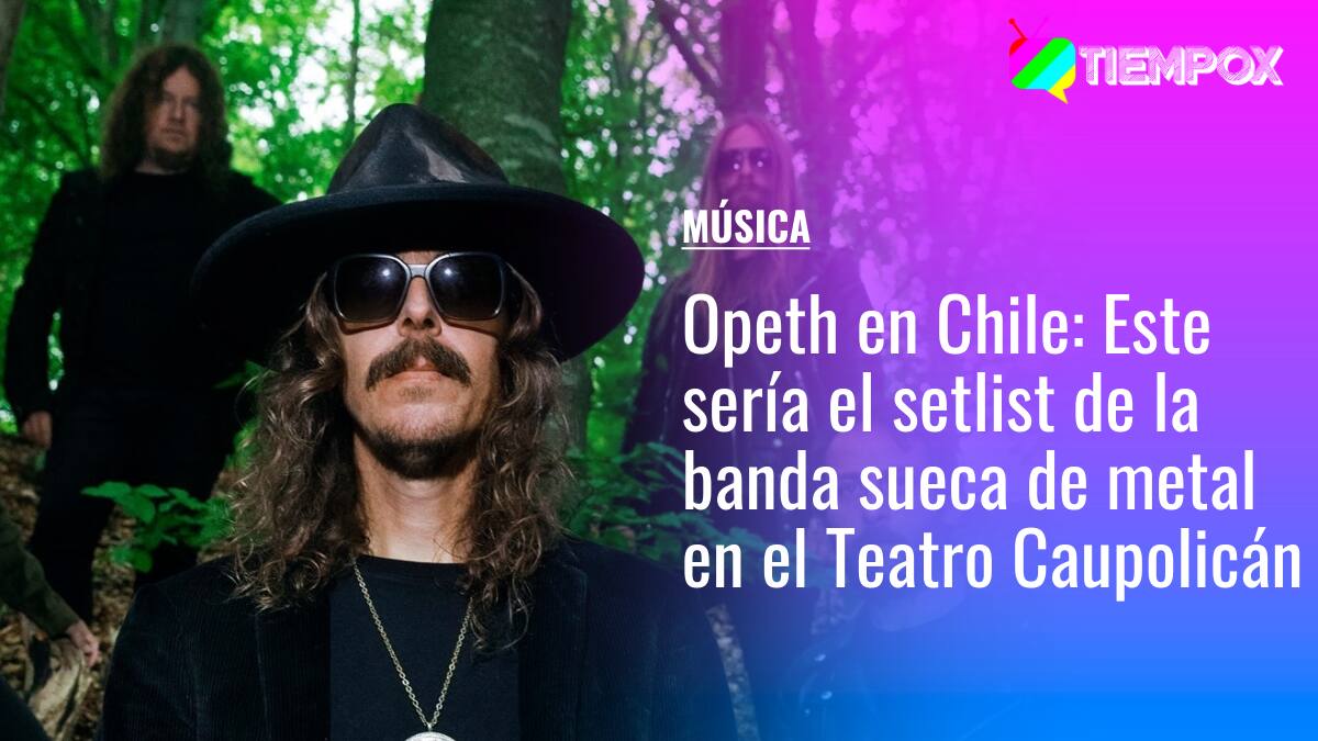 Opeth en Chile: Este sería el setlist de la banda sueca de metal en el Teatro Caupolicán