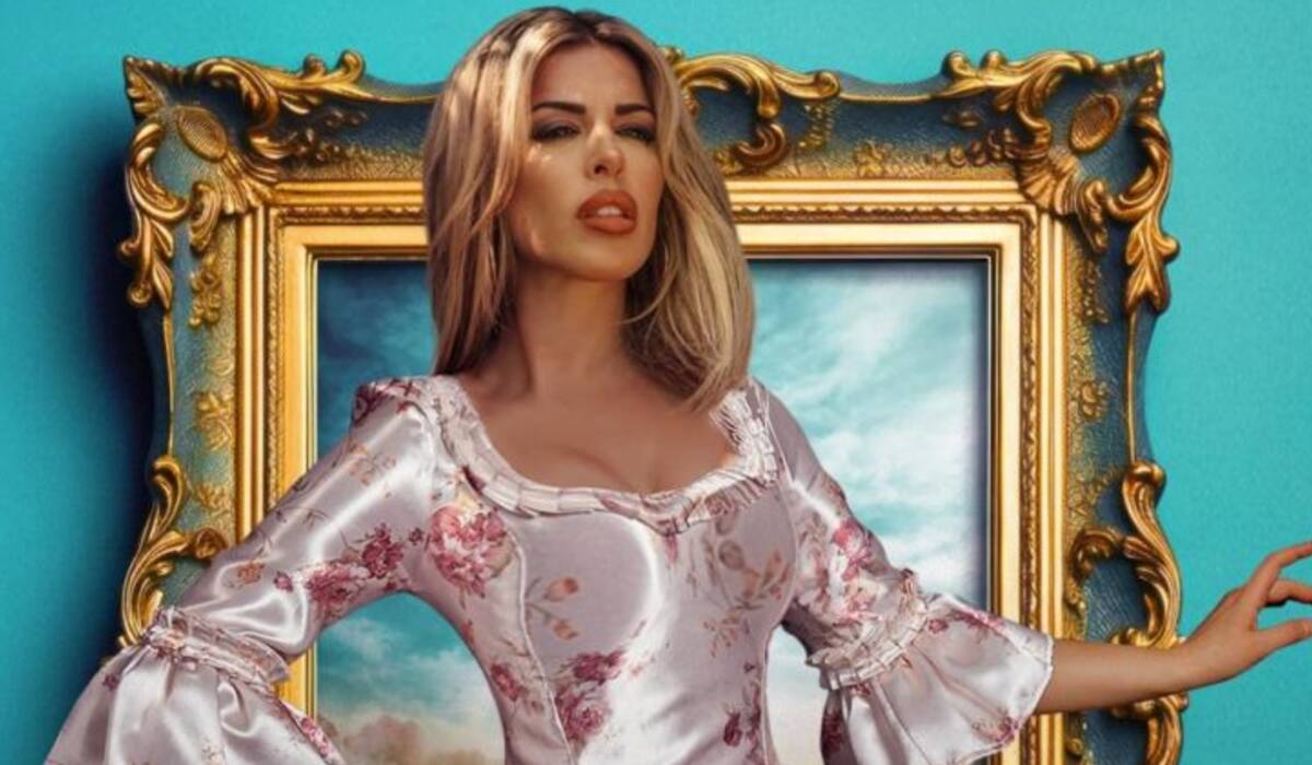 es sorprendida por sus fanáticas en la hacienda de "Ganar o Servir".