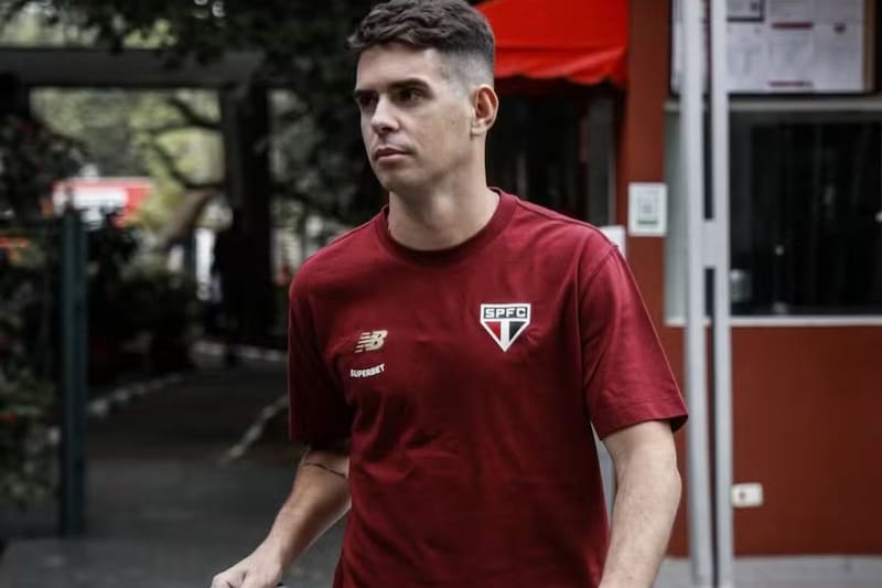 Compañero de Gonzalo Tapia en Sao Paulo. Foto: @spfc en Instagram