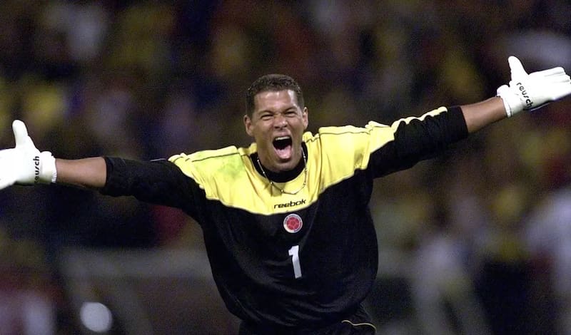 Vino con el equipo colombiano a Chile 1987, quedó eliminado en la primera fase.