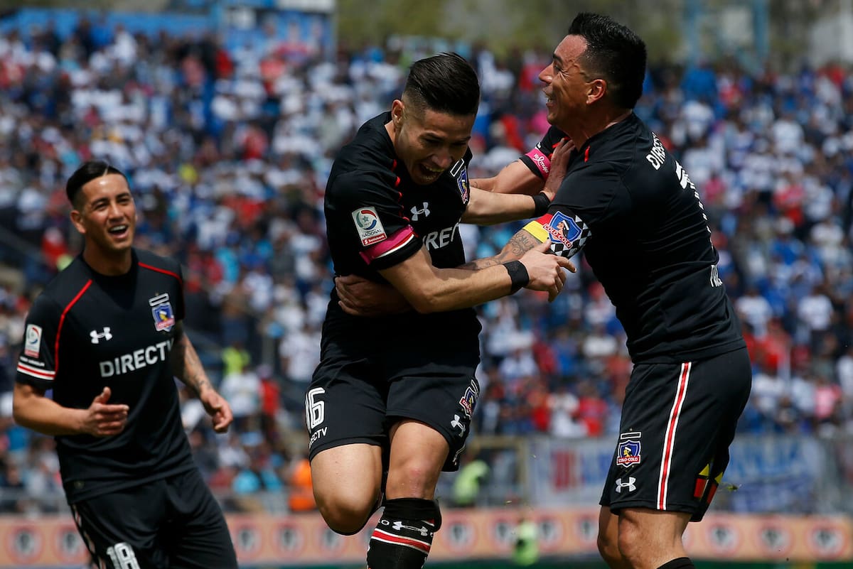 Autor del gol ante la UC en 2017. Foto: Agencia Aton.