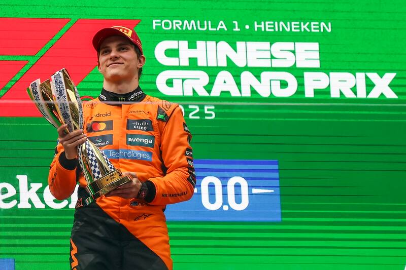 fue el gran ganador del Gran Premio de China. Foto: EFE.