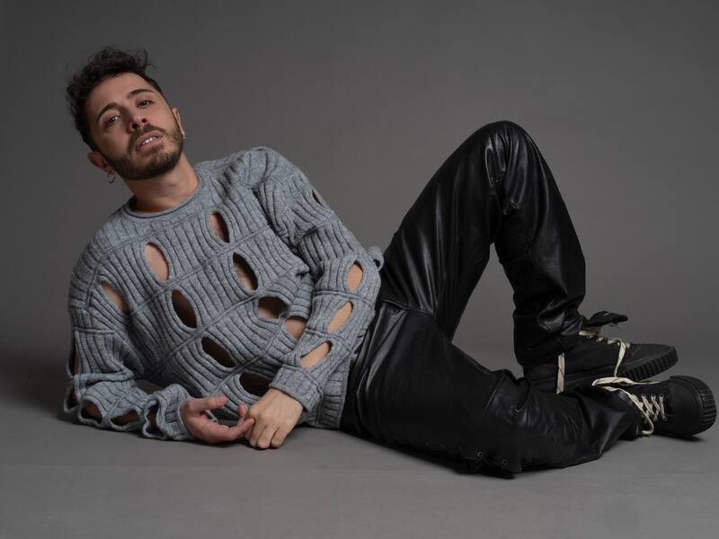 Osvaldo Supino se accidentó grabando un videoclip. Créditos: Cedida