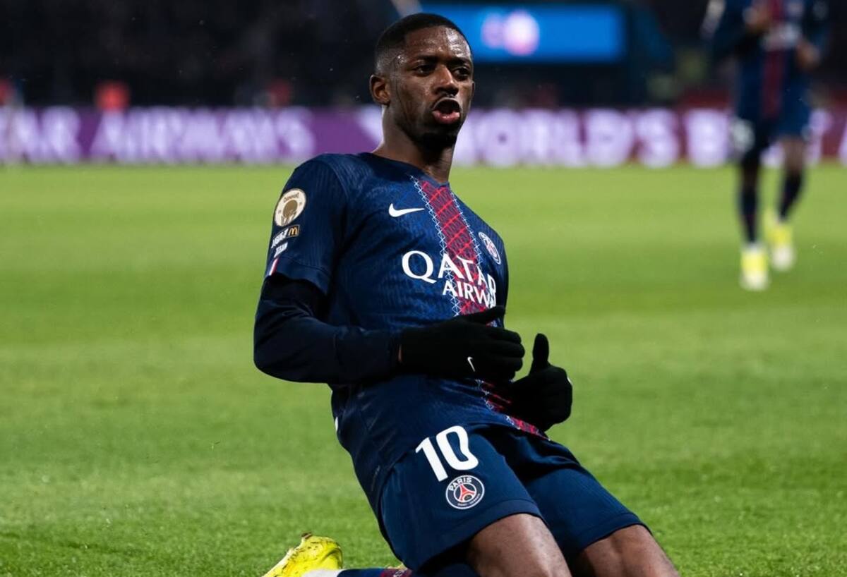 El extremo francés es la figura del PSG. Foto: @PSG.