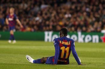 Ousmane Dembélé nuevamente fuera de Barcelona por lesión