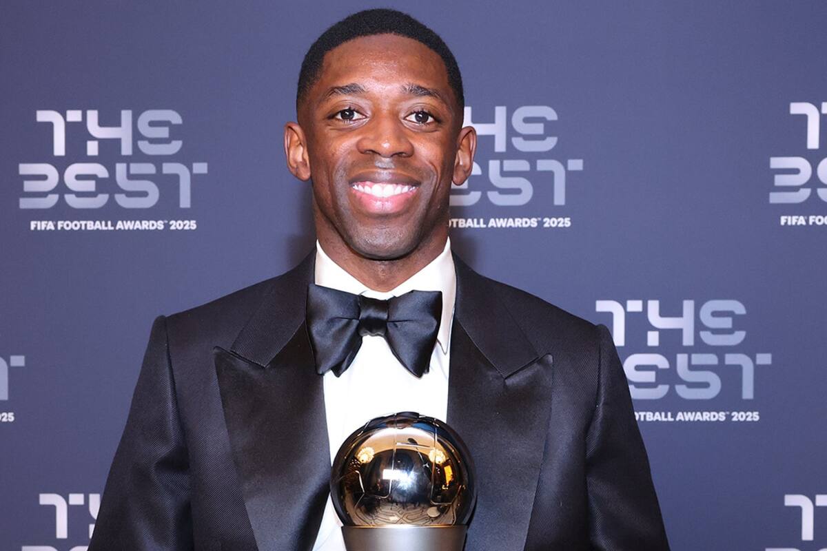 El francés ganó el The Best 2025. Foto: PSG.