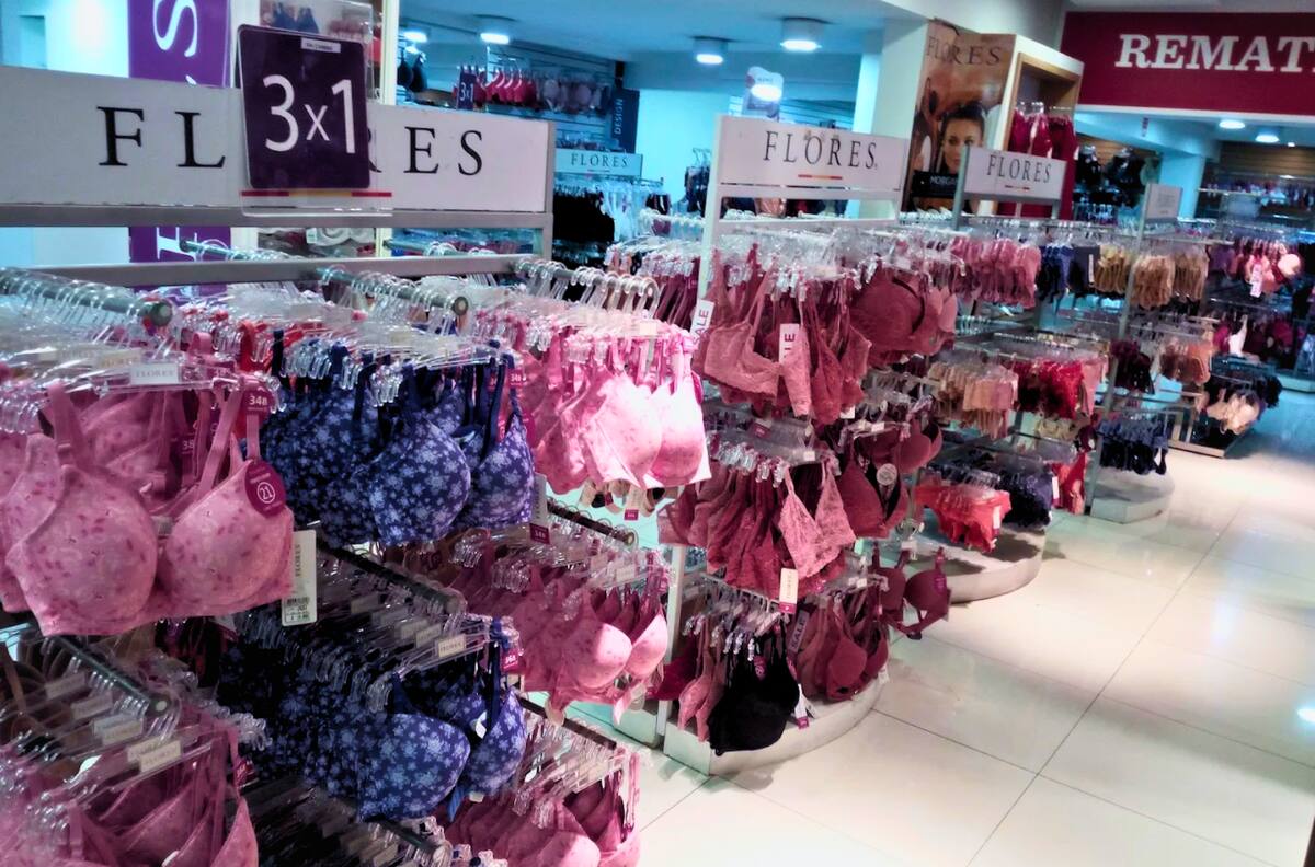 Outlet Flores en Macul: La tienda ofrece ropa interior con hasta un 70% de descuento