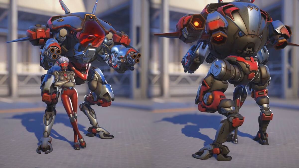 D.Va en todo su esplendor. Créditos: Blizzard.