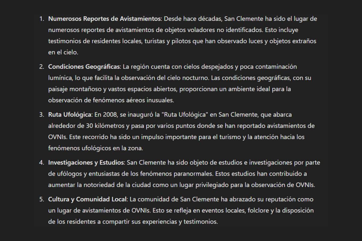 Conoce las razones que entregó ChatGPT.