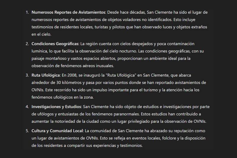 Conoce las razones que entregó ChatGPT.