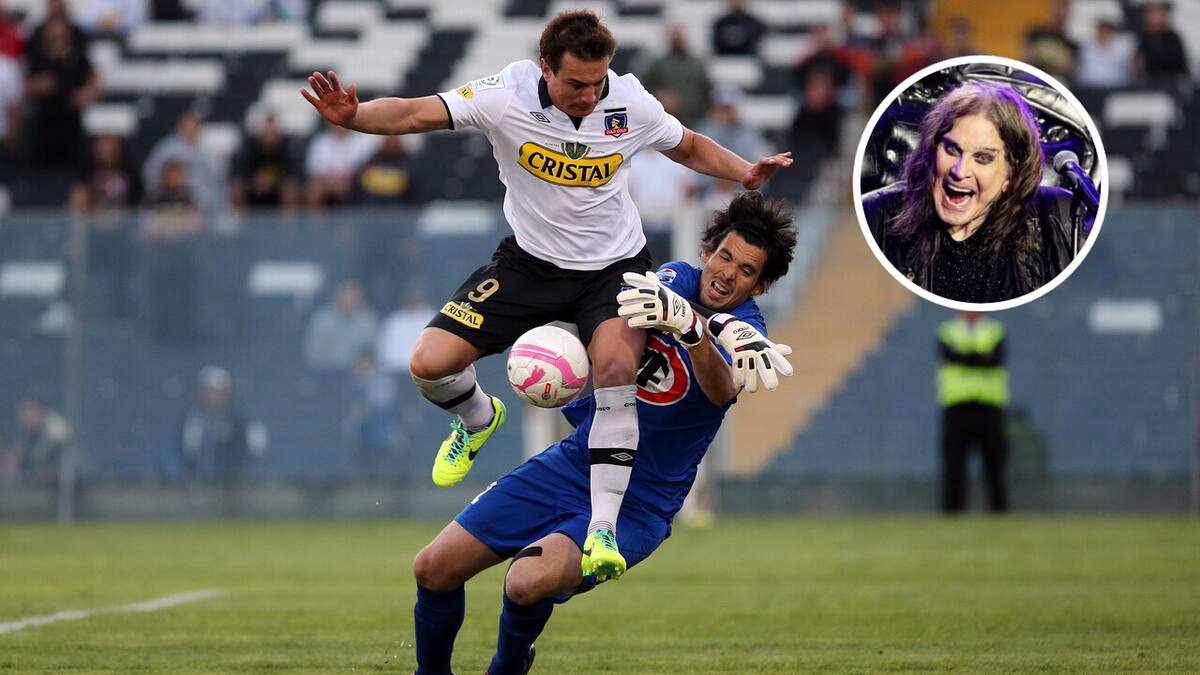 El día que Ozzy Osbourne “ayudó” a Colo Colo a cortar una mala racha