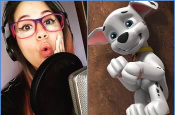 Quién es Pabla Hermann, la chilena que se luce como la voz de “Marshall” de “Paw Patrol”