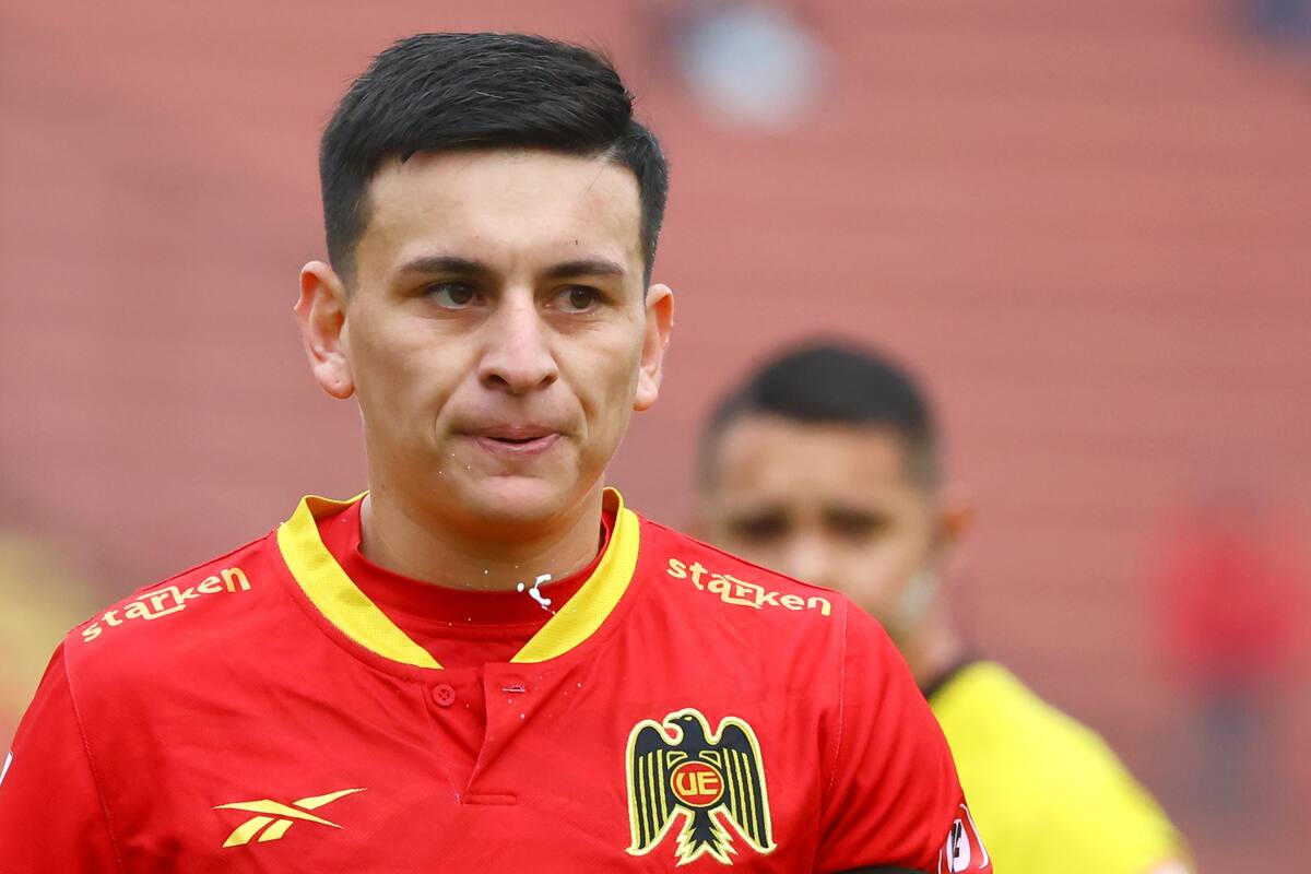 El capitán de Unión Española. Foto: Agencia Aton.