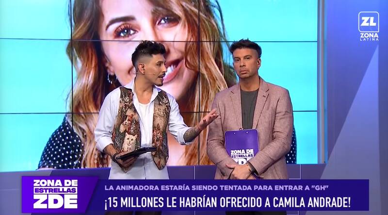 Pablo Candia reportó más detalles de la propuesta que Camila Andrade habría pactado con Chilevisión.