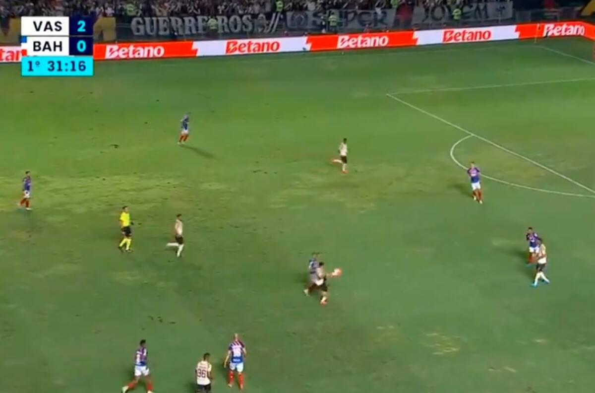 VIDEO | ¿Recupera terreno? Pablo Galdames fue clave en este golazo de Dimitri Payet en Vasco da Gama