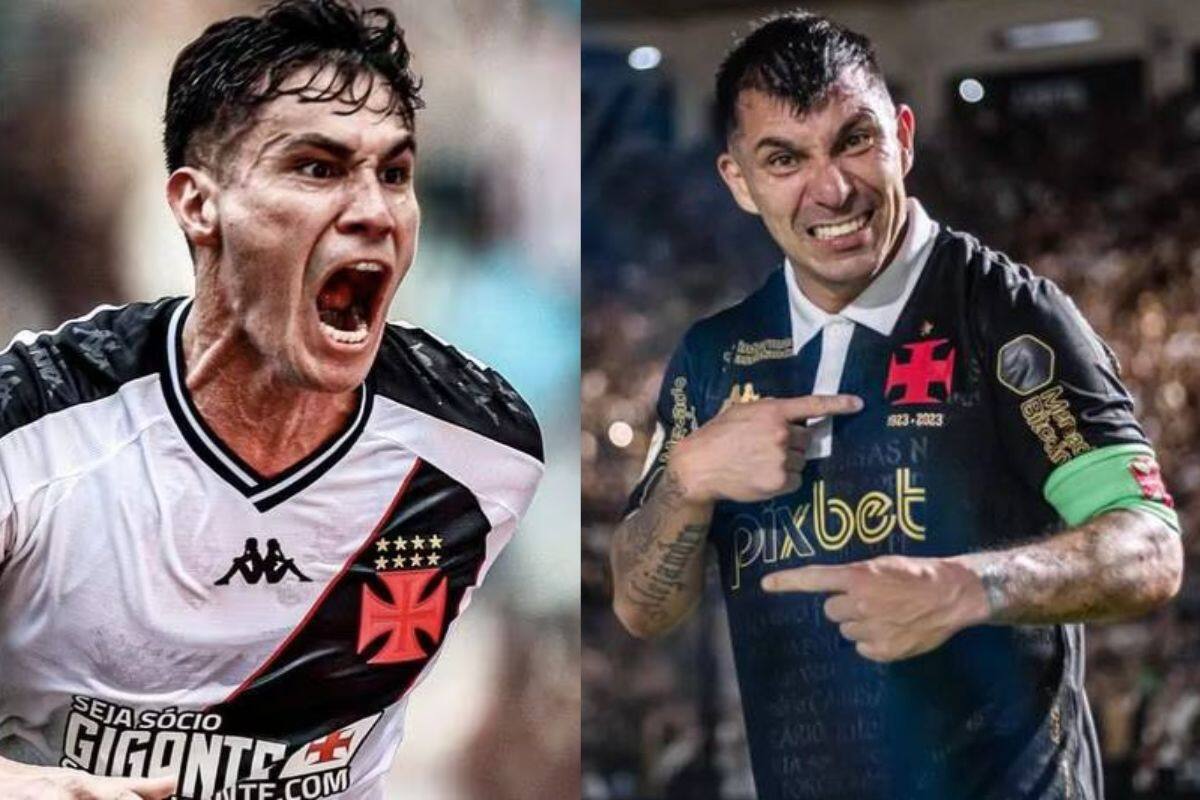 Pablo Galdames y Gary Medel, los dos chilenos del Vasco da Gama, van a la banca en el partido ante Fortaleza.