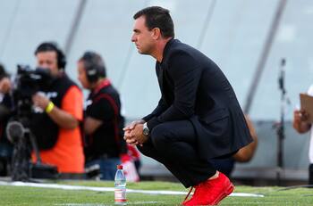 Pablo Guede probó dos equipos en Colo Colo para enfrentar a Bolívar